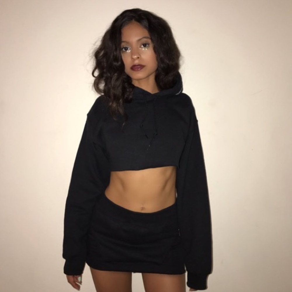 Pinkbaby Coord hoodie set (Brown)